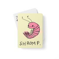 Poker playing cards SHROMP 