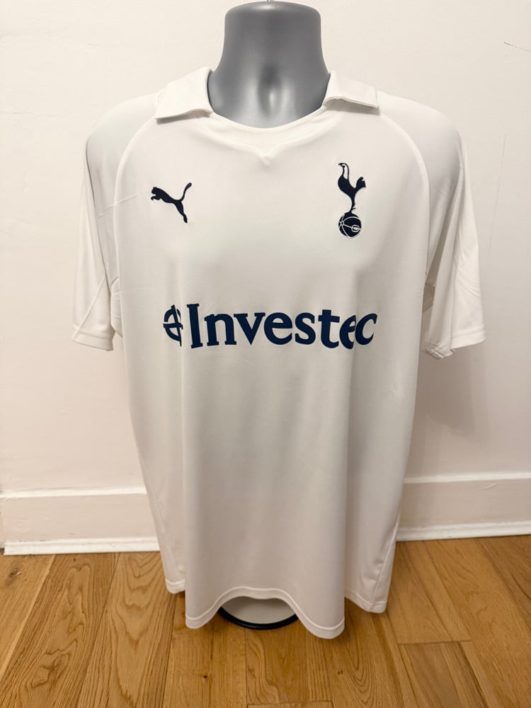 Image of PRE ORDER: Tottenham Hotspur “BALE 3” 2011/12 Home Cup Shirt + Europa patches (L)