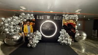 Image 1 of King of Nightlife Birthday Backdrop 