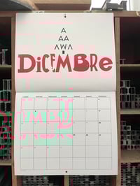 Image 12 of CALENDARIO TIPOGRAFICO 2026