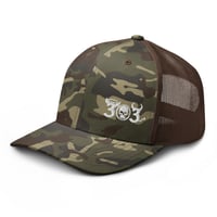 Image 1 of Camouflage trucker hat