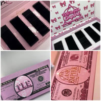 100 row velvet CC & D mixed tray (2 styles)