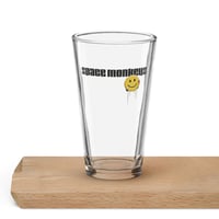 Space Monkeys Smiley Pint Glass