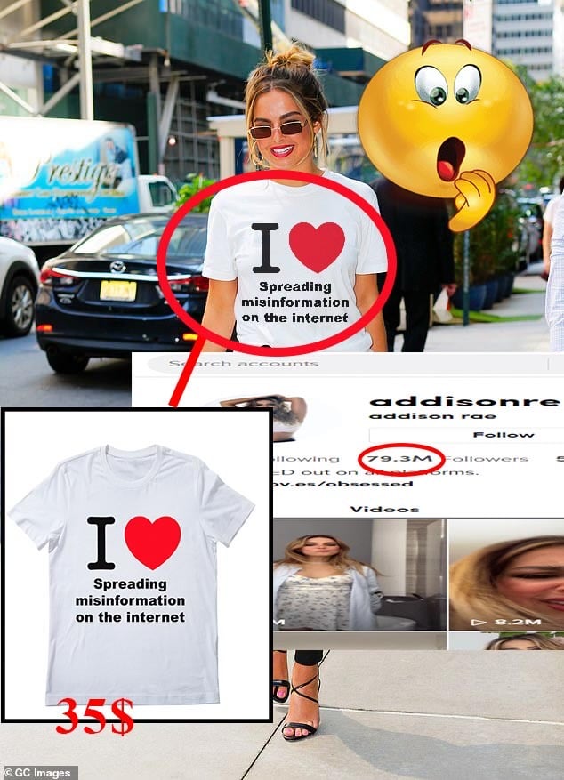 “Based Misinformation” Tee