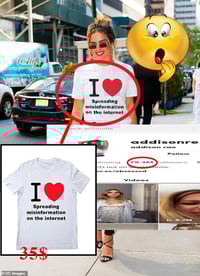Image 3 of “Based Misinformation” Tee