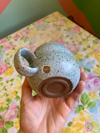 Image 3 of satin mint teacup