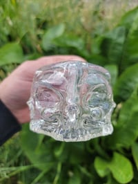 Image 1 of Blue V Skull Cube # 1