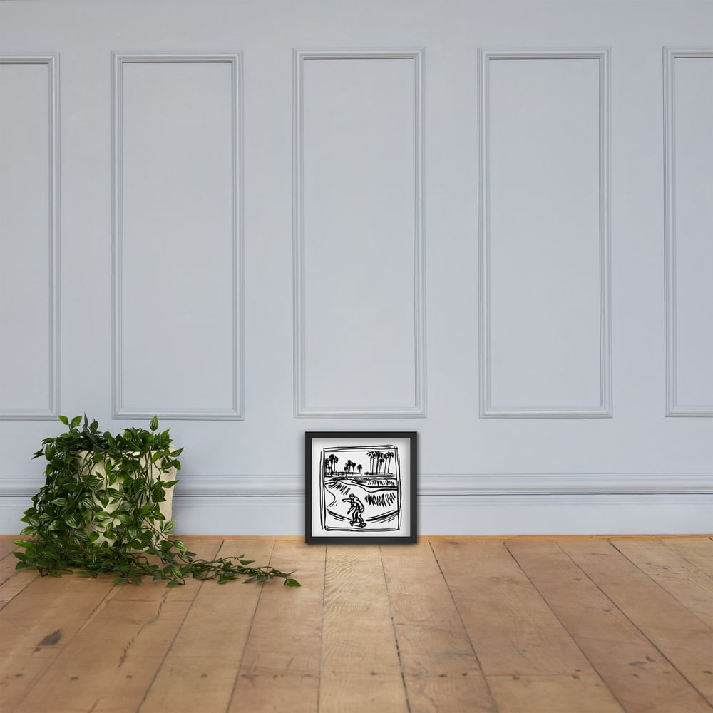 Venice Skate Print - Framed