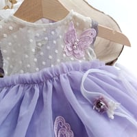 Image 3 of Newborn girls set April | with headband | lilac