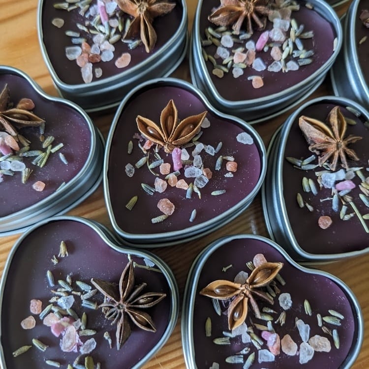 Image of Lavender, Lilac, & Clove Tealights 