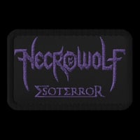 Embroidered Logo Patch (Purple) - 3.5" x 2.25"