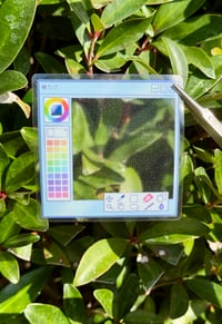 Image 2 of Art Application CLEAR Sticker