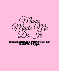 Mona Made Me Do It Body Oil