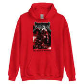 Image of DISMA - THE VAULT OF MEMBROS - RED - HOODED PULLOVER SWEATSHIRT