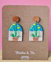 Image 1 of Plant Lover Dangle | Acrylic
