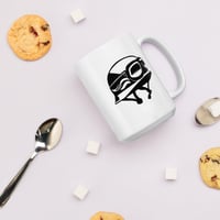 Image 2 of White glossy mug Motorcycle