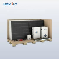 Image 2 of KEVOLT Off Grid Solar Power System 5KW 10KW Solar Panels With Battery And Inverter Complete Kit 