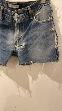 Image 2 of REWORKED VINTAGE LEVIS SHORTS #418