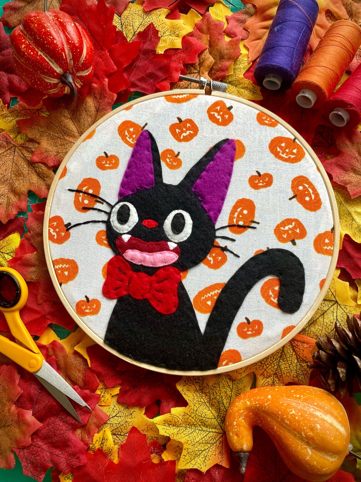 coco♡様＊Jiji＊Handmadeオーダー jiji-embroidery-hoop.jpg?auto=