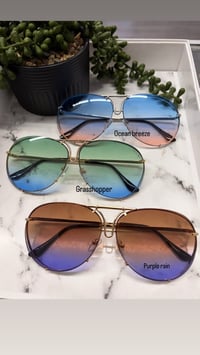 Image 1 of 2tone avi sunglasses 