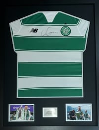 Image 1 of Signed Framed Callum McGregor Celtic FC Shirt - Debut Shirt