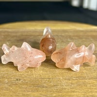 Image 1 of Fire Quartz Shark ($6)