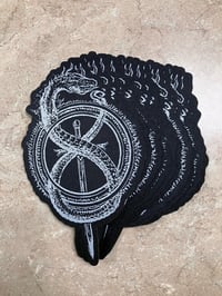 Image 2 of Official Vale of Pnath “Serpent Logo” (MUST CHOOSE TRACKED) Oversized Lasercut Patch