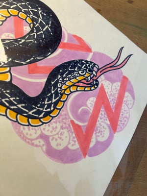 Image of “Lightning snake” marker study
