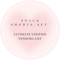 Image 1 of Novelty/Snack Shorts/Pants/Sets Vendors List!