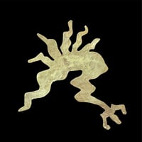 Image 1 of Herve van der Straeten Gilded Art Brooch