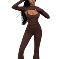 Image 1 of Round Neck 2 Piece Jumpsuit (Purchase on CLSY Online Website)