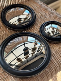 Image 4 of NEW Black Convex Mirror 