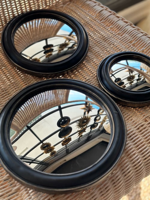 Image of NEW Black Convex Mirror