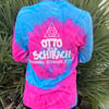 My little unicorn pink/blue tye dye 