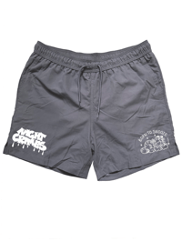 Image 14 of Swim Shorts. Gray. 13 Designs.