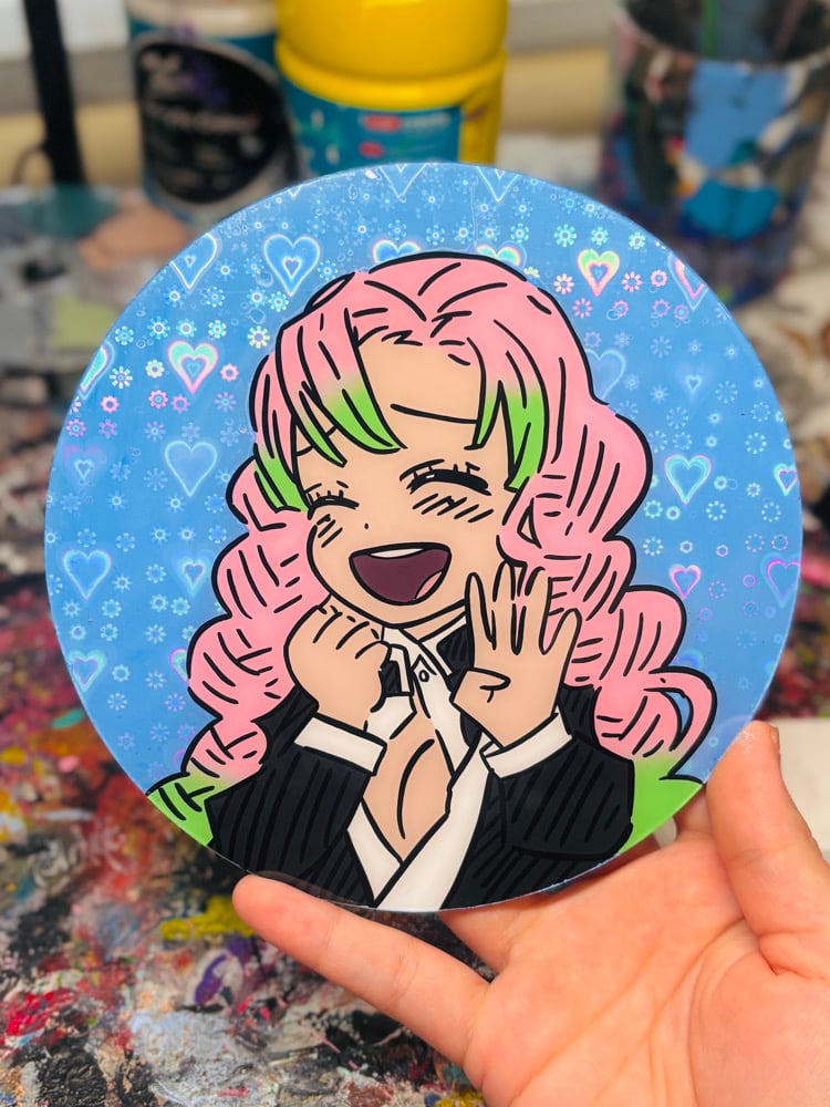 Image of Mitsuri Kanroji (colored manga)