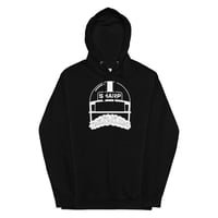 Hoodie: Sharp Football White Logo