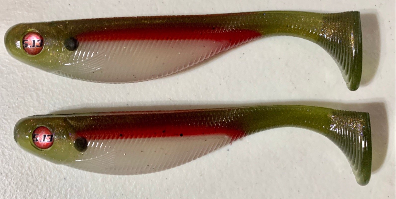 5” Custom Hand Pour Swimbait with hookslot #3235 | 513 LureWorks