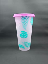 Image 3 of Flamingo Color Changing Cup