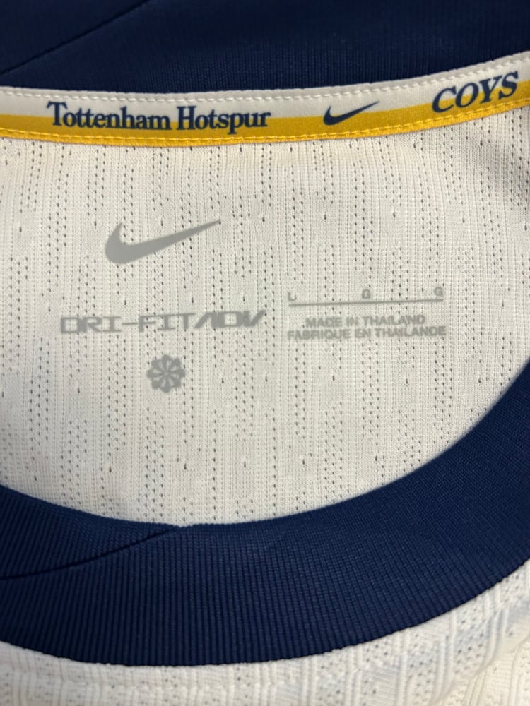 Image of PRE ORDER: Tottenham Hotspur “SON 7” Vaporknit 2024/25 Home Europa Final Shirt,    L
