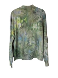 Image 8 of ♻️ UPCYCLED M Men's 100% Cotton Quarter Zip in Sublime Ice Dye