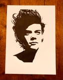 HARRY STYLES UNSIGNED SCREENPRINT.