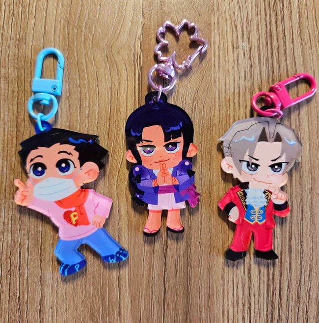 Ace Attorney Charms