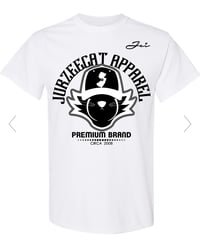 WHITE PREMIUM BRAND JEI APPAREL TEE PREORDER 