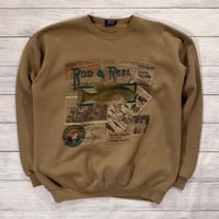 Image 1 of Vintage Rod & Reel Crewneck - XL