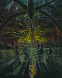 “Heroes” STRANGER THINGS 5 Art Print