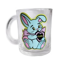 GLASS BUNNY MUG