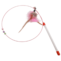 🐾🪶Metal Feather Cat Teaser Toy 🪶🐾