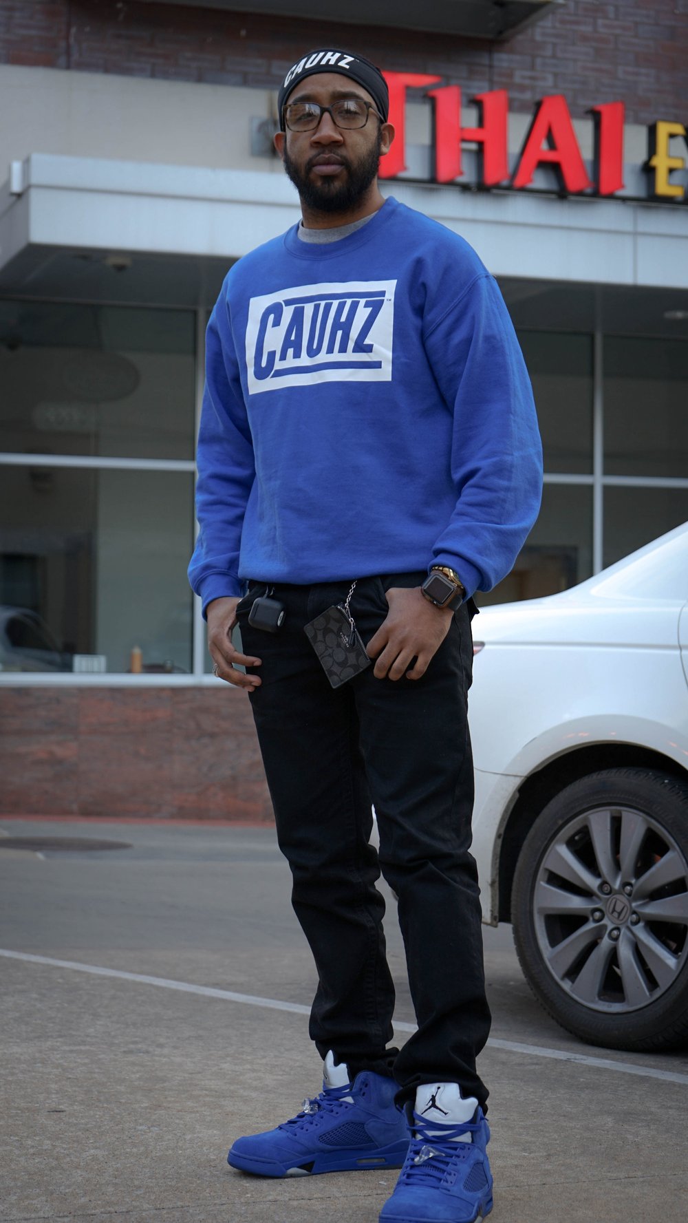 Cauhz™️ (Royal Blue) Crewneck Sweatshirt