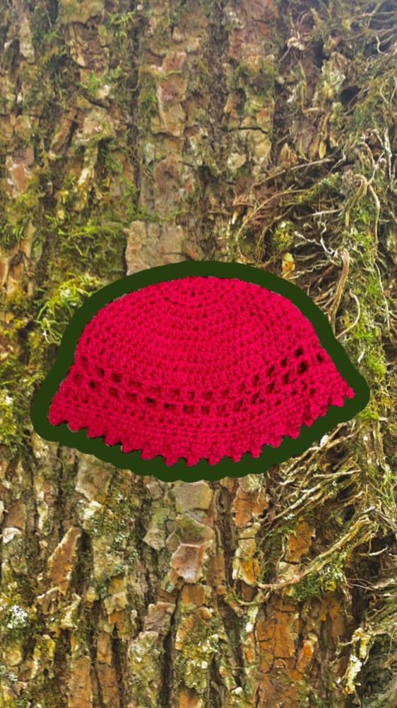 Image of Red Garden Cap